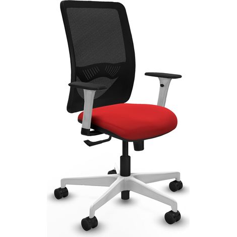Silla de oficina piqueras y crespo Zulema negro piel sintética (1/2)