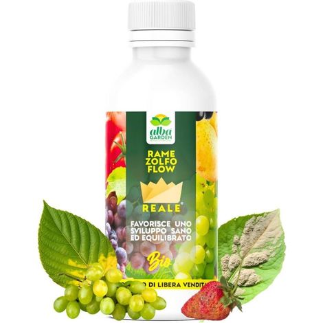 Rame Zolfo Flow Concime Liquido Professionale Orticole Fragola Vite Olivo Formulazione Flowable x 1 kg