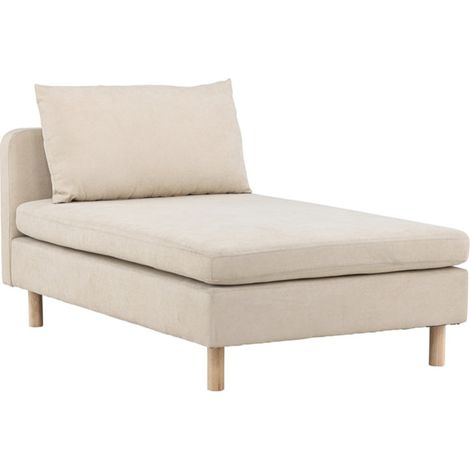 Module de Canapé Méridienne "Zero" 152cm Beige (1/5)