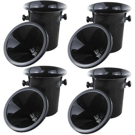 Ensemble de 4 entonnoirs en plastique pour le transfert de liquides et d'ingrédients, à usage domestique.-AquaForge (1/4)