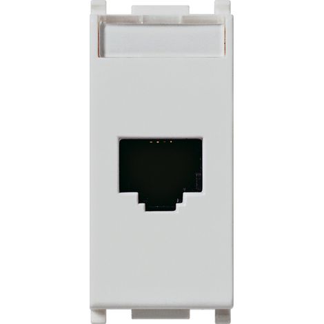 VIMAR - 14339.6.SL Presa RJ45 Netsafe Cat6 UTP 110 Silver