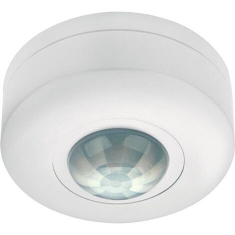 Détecteur Infrarouge Jour et Nuit en Applique Plafonnier Ip20, 800 W, 240 V, Blanc, 80 (Diam) x 42mm (H) (1/5)