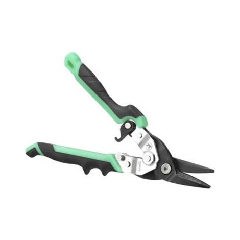 STANLEY FATMAX FMHT73557-0, tijera cortachapas 250 mm, corte a la derecha, empuñadura ergonómica certificada, marcas para cortes precisos, capacidad de corte 1,2 mm en acero laminado y 0,8 mm en acero