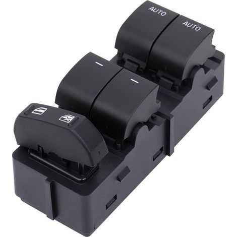 Pulsante interruttore di controllo principale alzacristallo elettrico lato guida anteriore sinistro adatto per Ford F-150 2011-2014 ricambio OEM BL3Z14529BA 901229 DWS1584, 2 AUTO, 4+7 pin