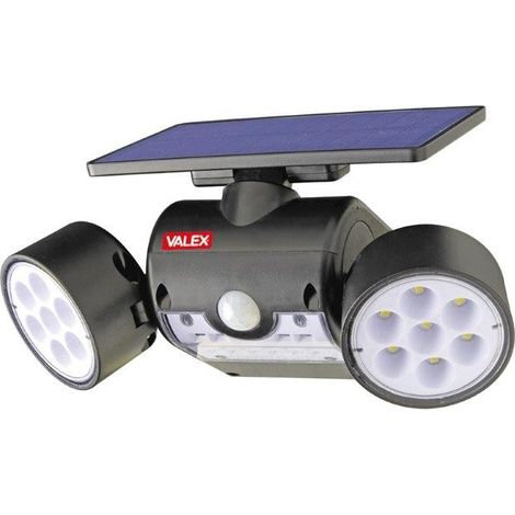 DOPPIO FARETTO ORIENTABILE SOLARE 6V/1.5W