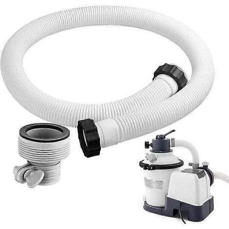 Tuyau de rechange pour piscines hors sol. Pompe de filtration. Tuyau de rechange résistant aux UV pour piscines hors sol. Accessoires de piscine. (1/5)