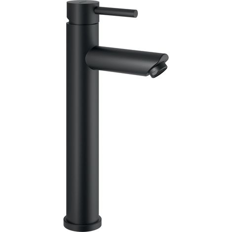 GEDY MXGA0214000 GARDA Grifo alto de lavabo negro mate - ref: MXGA0214000 (1/2)
