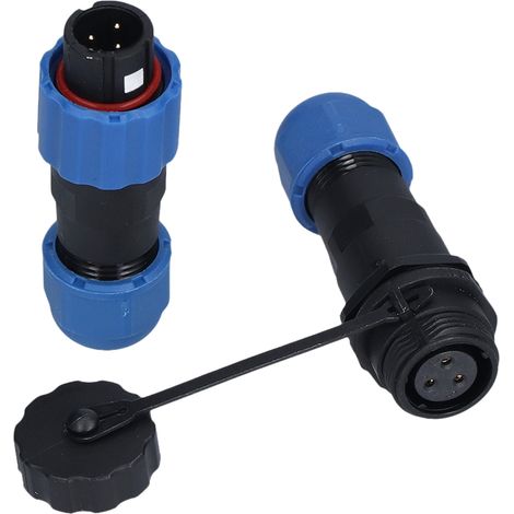 Connecteur Aéronautique 7 Pins Anticorrosion, Prise Aviation Haute Durabilité 1-7 Contacts, 250V 5A