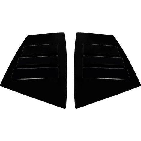 Persiennes de lunette arrière noir brillant pour modèles 2014-2021