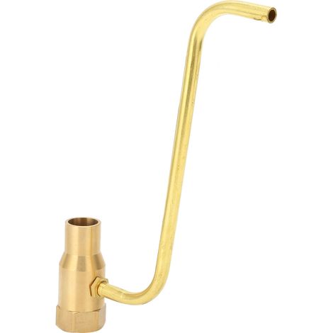 Buse de fontaine bouillonnante en laiton, filetage femelle G1/2, tête d'arrosage pour bassin, jet d'eau décoratif de jardin (1/5)