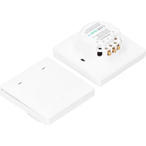 2200W British Standard Smart Switch Wireless Remote Control WiFi Remote Control Switch 95-240VAC (S101-2) (1/5)
