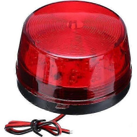 Faro strobo LED 12 V, allarme di emergenza, luce di segnalazione lampeggiante (1/5)