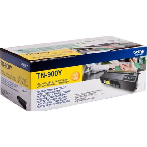 Brother TN-900Y cartuccia toner 1 pz Originale Giallo (1/5)