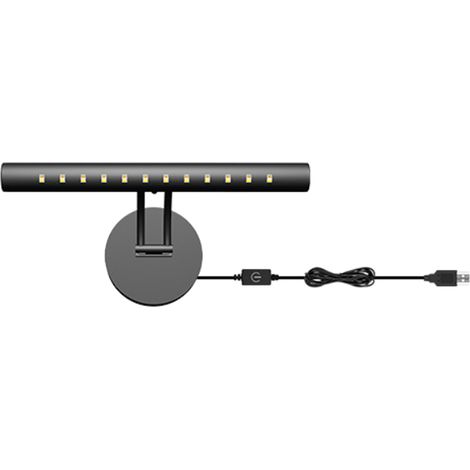 Aplique de pared LED C5V de 25 cm (9,8 pulgadas) con control preciso del brillo, intensidad de luz ajustable de forma continua, 3 colores y temperatura de color, ideal para baños o salas de estar. (1/5)