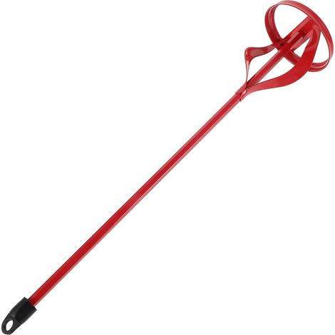 Mèche de Perçage pour Mélangeur de Peinture en Acier Robuste, Tige Hexagonale 60 Cm pour Perceuse Électrique, Agitateur (1/4)