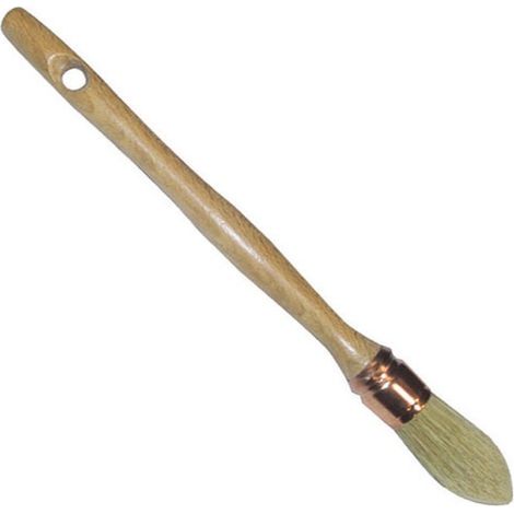SAVY - Pinceau pouce à rechampir soies pures manche long d.15 n3/0 (1/2)