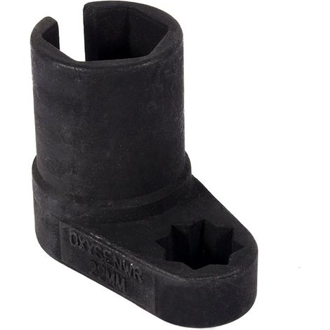 Prise de capteur d'oxygène universelle 22mm 1/2 '' Capteur d'oxygène Dépose décalée Écrou évasé Clé à douille Outil (1/5)