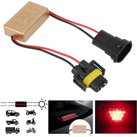 Le générateur de lumière stroboscopique LED LF-300B H8 H9 H11 est adapté à la lumière stroboscopique continue des phares et feux de brouillard LED. (1/5)