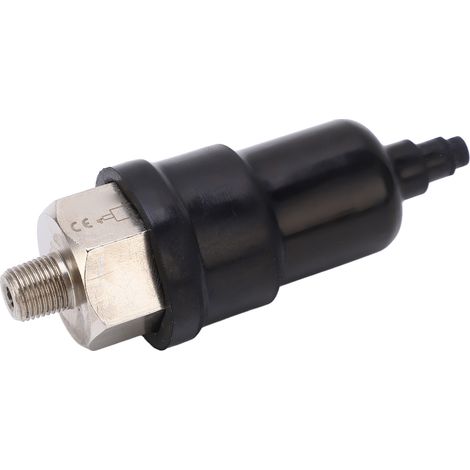 Pressostat à membrane en acier inoxydable et caoutchouc, réglable, normalement ouvert, 2/5 po (1/5)