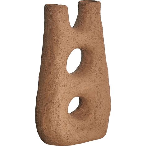 Blumenvase UARU Steinzeug 27 cm Braun
