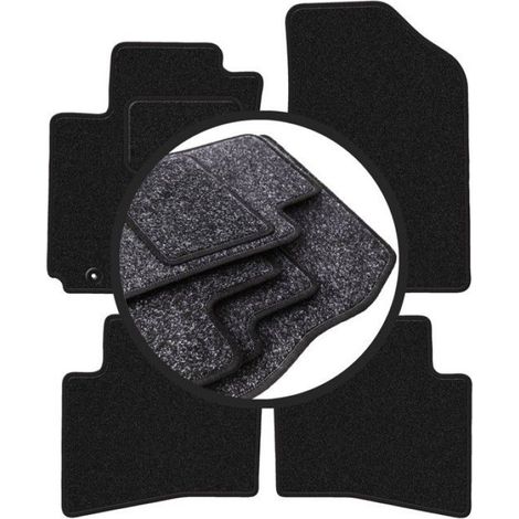 Tapis De Voiture - Polypropylène - Pour Kia Rio III UB Hayon (2011-2017) - Lot De 4 (1/5)