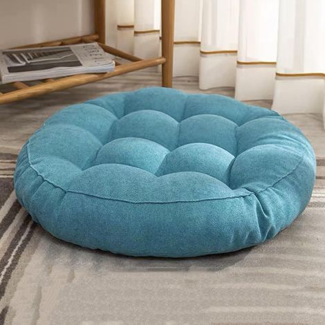 1 PCS Coussin De Sol, Tissu Velours, Rembourrage Coton, Salon Chambre Lecture