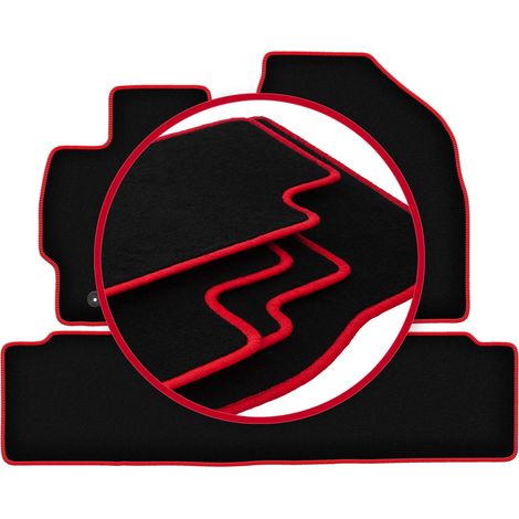 Tapis de voiture CARLUX-RED pour : Toyota Auris I à hayon (2006-2013) (1/5)