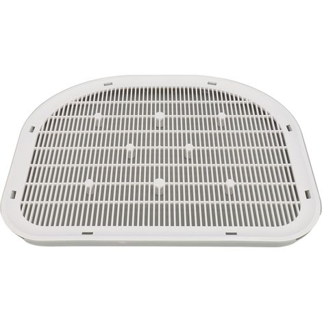 Tapis de litière pour chat imperméable, robuste, antidérapant, résistant aux fuites, facile à nettoyer, piège pour la maison, gris (1/5)