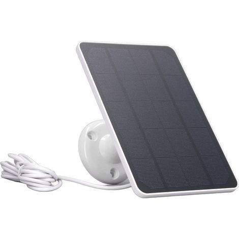 Panneau solaire de chargement pour caméra de surveillance 10 W, faible consommation d'énergie, sortie USB-C (1/5)