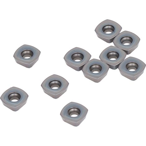 [10 pièces] Plaquettes de fraisage CNC carrées SDMT150512-GH avec pâte carbure multicolore pour outils de coupe (1/5)