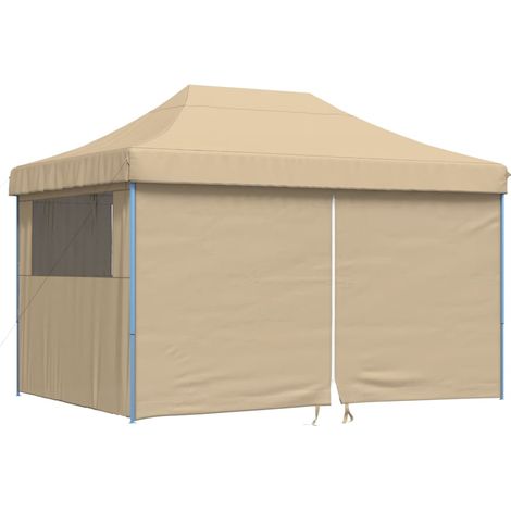 Maison Exclusive - Partyzelt Faltbar Pop-Up mit 4 Seitenteilen Be