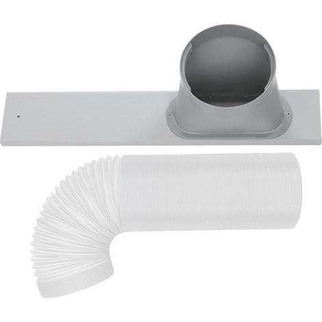 Montageset für mobile Klimaanlagen – 15-cm-Fensterplatte, Abluftschlauchanschluss, Belüftungszubehör, komplettes Set für flexiblen Schlauch (1/5)