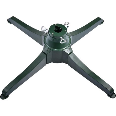 Christmas tree stand - rotating Christmas tree,360° electric rotating base Feet Suitable for trees with a diameter of 60 to a pole of 3.2 cm (1/5)