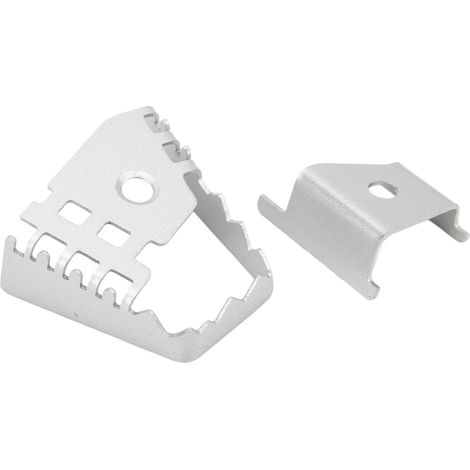 Extension de pédale de frein arrière en alliage d'aluminium pour motos F750GS, F850GS, F900XR et F900R (2019-2021), couleur argent. (1/5)