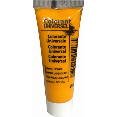 Universalfarbstoff, 25ml Tube, dunkelgelb.