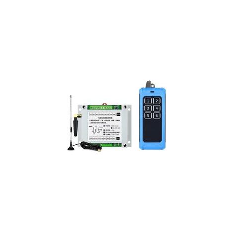 Interrupteur sans fil AC 85V 110V 220V Module récepteur relais 6 canaux Télécommande RF-315MHz- (1/5)