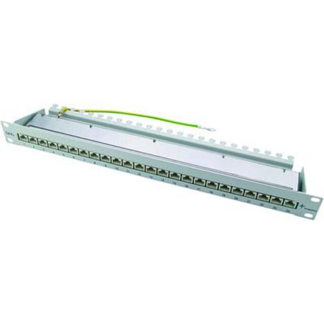 Telegärtner PatchPanel MPP24-HS Cat.6A RAL 9005 sw 100007034