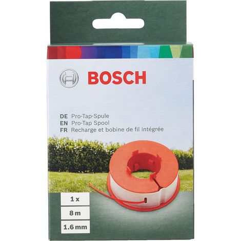 Bosch Bobina di Filo da 8 m, Diametro Filo 1,6 mm