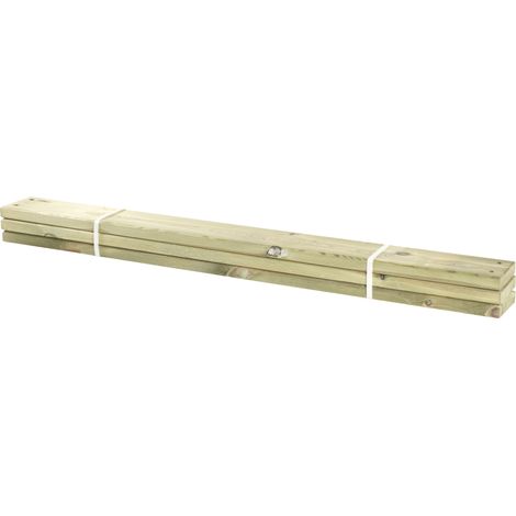 Plus Planken PIPE 120 cm - 3 Stck. druckimprägniert Holzzäune