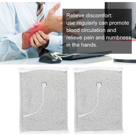 Électrodes de Poignet pour Massage et Thérapie Anti-Douleur - 1 Paire