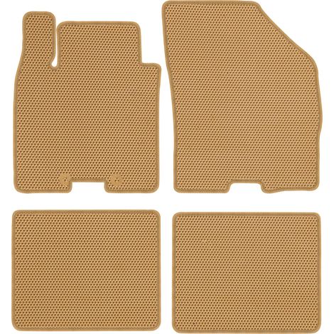 Suzuki Baleno II ab 2016 – Spezielle Fußmatten – EVA-Honigwabenbeige (1/5)