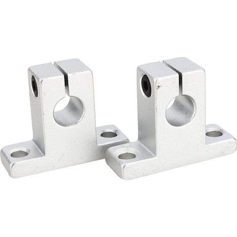 SK10 10mm Linear Rail Shaft Guide Bracket Aluminum Alloy Vertical Optical Axis Bracket (1/5)