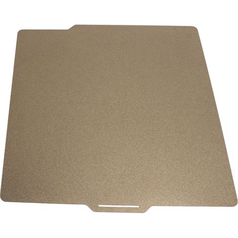 Doppelseitige 257x257mm PEI-Federstahl-3D-Druckplatte für Bambu X1 P1P, ohne Magnetplatte (1/5)