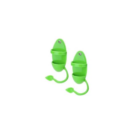 2Pcs Support pour os de seiche Oiseaux, mangeoire à Oiseaux pour mil/Fruits/légumes (1/5)