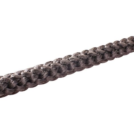 Ofen Dichtschnur 4-14 mm Ø Dichtband Ofendichtung schwarz E-Glasstrickschnur 4mm-1Meter (1/2)