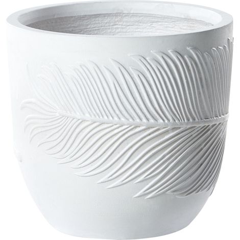 Plant Pot FTERO 28 cm Off-White
