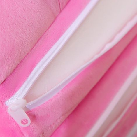 Klappbares Kinderschlafsofa, weich und niedlich, mit Cartoon-Motiv, mit Armlehnen, für Jungen- oder Mädchenzimmer, rosa Krone, 3-lagig (1/4)