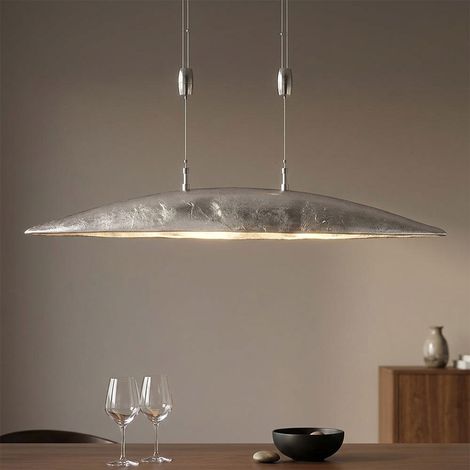 Lampada a sospensione a LED, lampada da soggiorno a 6 luci, regolabile in altezza (1/5)