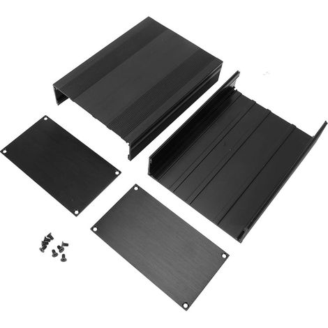 Boîte de Jonction en Aluminium, Boîtier de Projet Électronique avec 8 Vis, pour Projet d'Électronique Bricolage (1/5)
