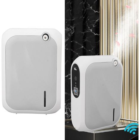 Programmierbarer Bluetooth-Aroma-Diffusor (200 m³) mit integrierter App für den gewerblichen Einsatz in Hotellobbys, Saunen und Spas automatischer ätherischer Öl-Diffusor (140 ml) graues USB-Kabel (1/5)